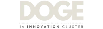 Logo da DOGE IA Innovation Cluster - Desenvolvimento, Otimização, Governança e Educação em Inteligência Artificial.